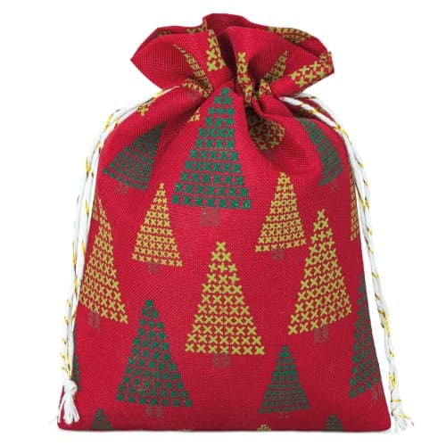 BOLSA REGALO NAVIDEÑA 13,5*18 CM "SHERWOOD"