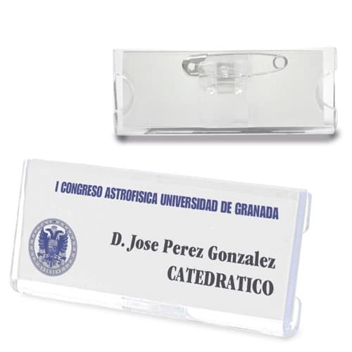 IDENTIFICADOR RECTANGULAR "CONTINENTAL"