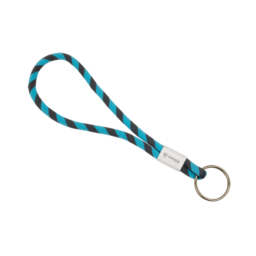 Lanyard corto con llavero